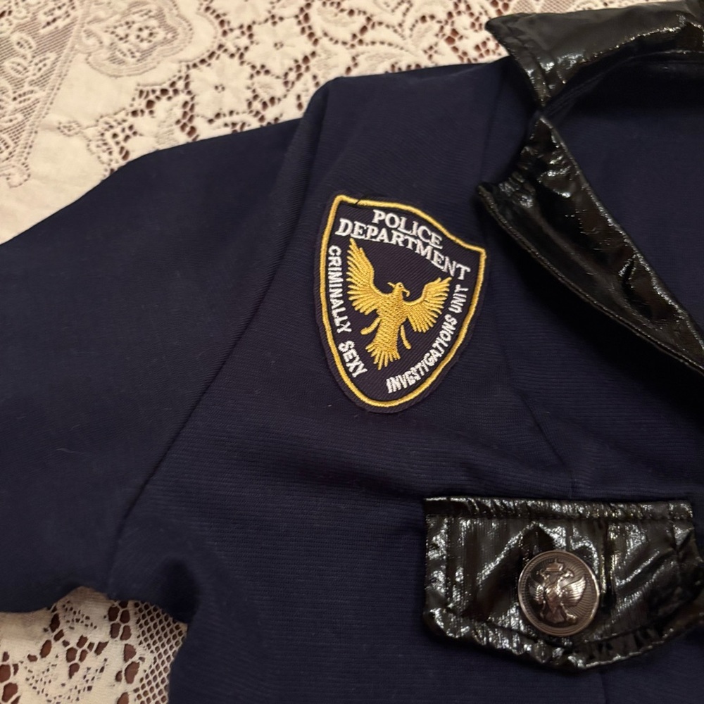 dreamgirl sexy cop costume size large - Picture 5 of 8